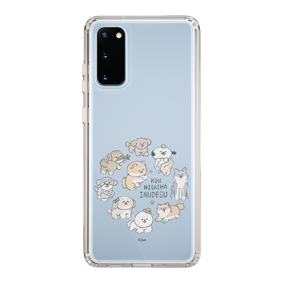 Slim Protection Case［ Hello, It's Dog - All Together - Clear ］