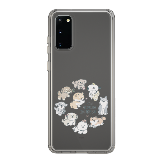 Slim Protection Case［ Hello, It's Dog - All Together - Clear ］