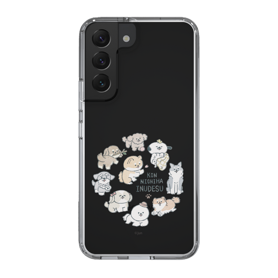 Slim Protection Case［ Hello, It's Dog - All Together - Clear ］