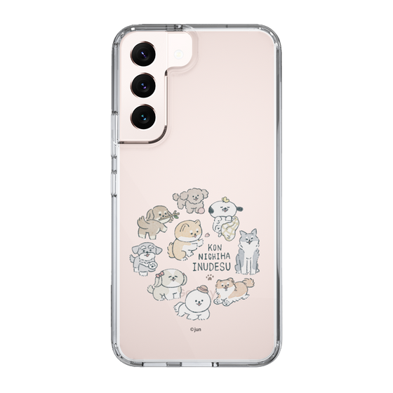 Slim Protection Case［ Hello, It's Dog - All Together - Clear ］