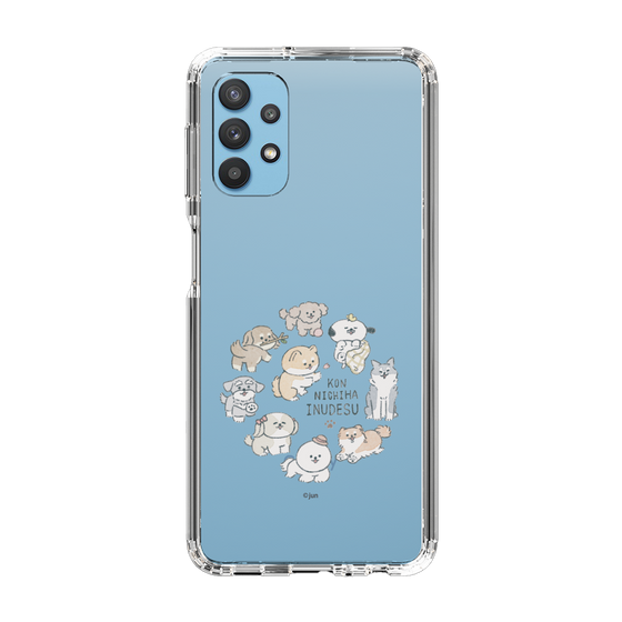 Slim Protection Case［ Hello, It's Dog - All Together - Clear ］