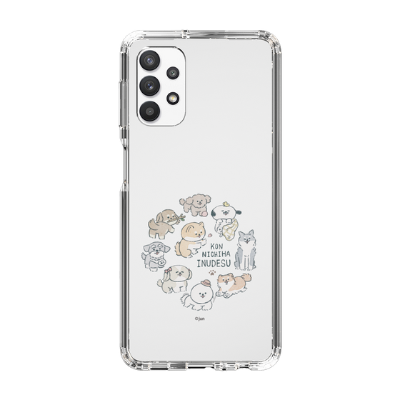 Slim Protection Case［ Hello, It's Dog - All Together - Clear ］