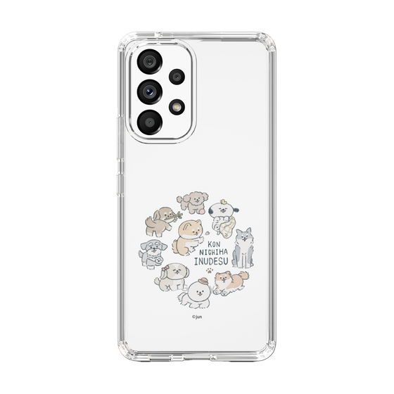 Slim Protection Case［ Hello, It's Dog - All Together - Clear ］