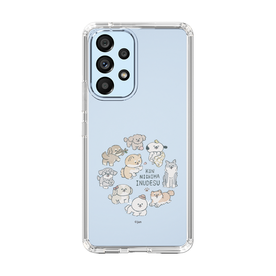 Slim Protection Case［ Hello, It's Dog - All Together - Clear ］