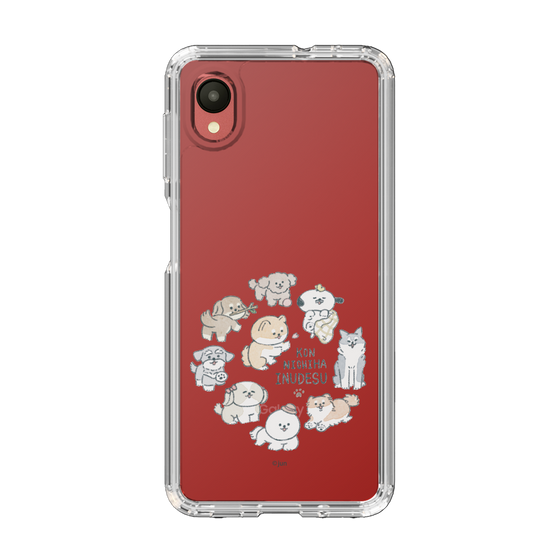 Slim Protection Case［ Hello, It's Dog - All Together - Clear ］