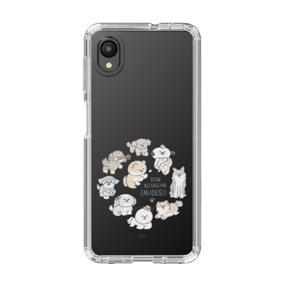 Slim Protection Case［ Hello, It's Dog - All Together - Clear ］
