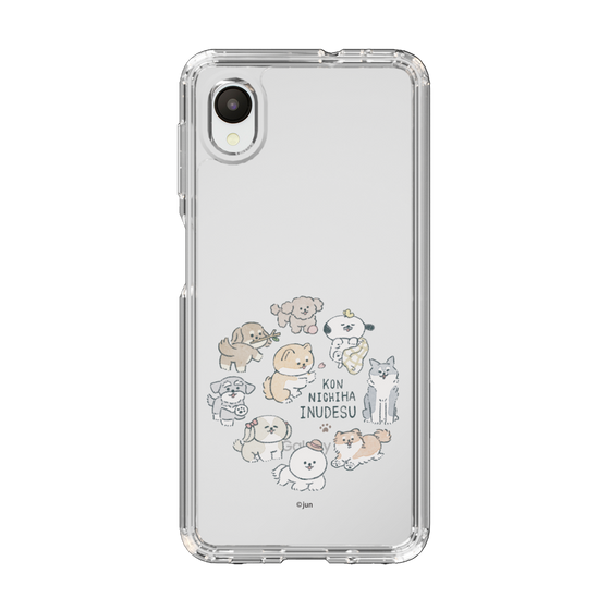 Slim Protection Case［ Hello, It's Dog - All Together - Clear ］