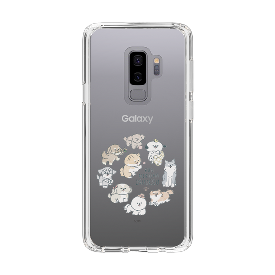 Slim Protection Case［ Hello, It's Dog - All Together - Clear ］