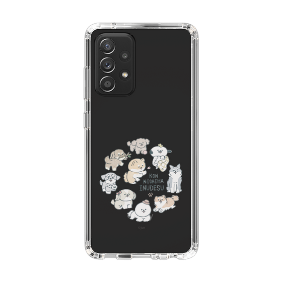 Slim Protection Case［ Hello, It's Dog - All Together - Clear ］