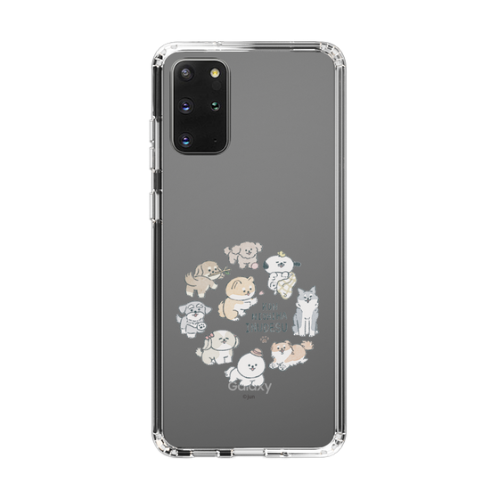 Slim Protection Case［ Hello, It's Dog - All Together - Clear ］