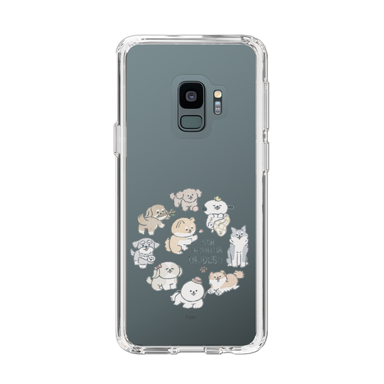 Slim Protection Case［ Hello, It's Dog - All Together - Clear ］