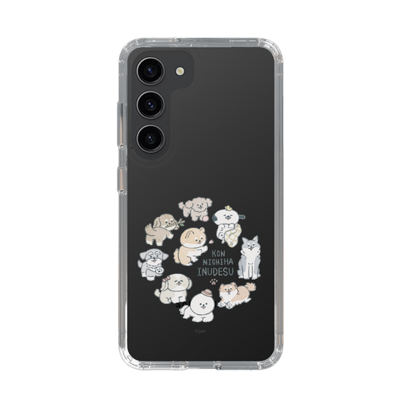 Slim Protection Case［ Hello, It's Dog - All Together - Clear ］