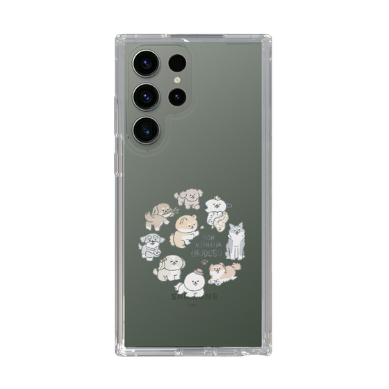 Slim Protection Case［ Hello, It's Dog - All Together - Clear ］