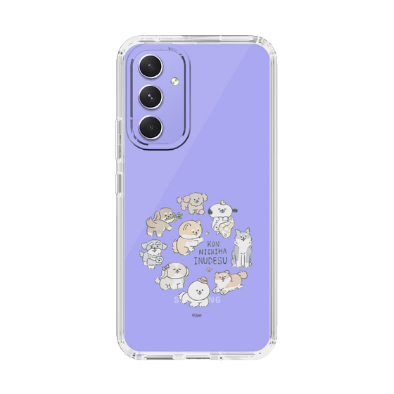 Slim Protection Case［ Hello, It's Dog - All Together - Clear ］