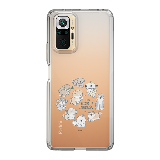 Slim Protection Case［ Hello, It's Dog - All Together - Clear ］