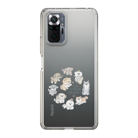 Slim Protection Case［ Hello, It's Dog - All Together - Clear ］