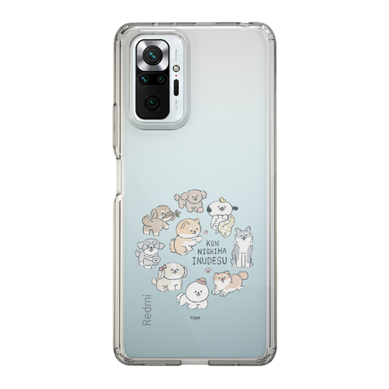 Slim Protection Case［ Hello, It's Dog - All Together - Clear ］