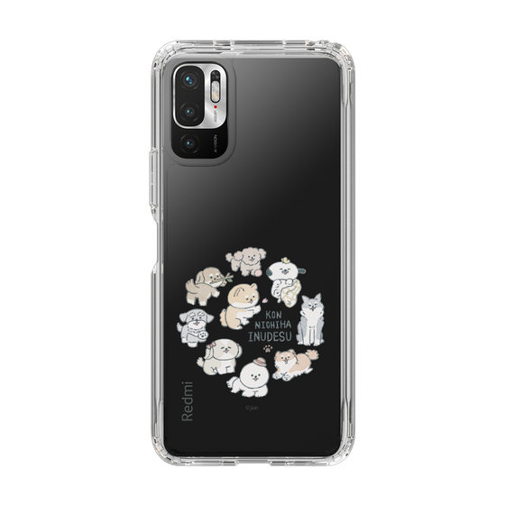 Slim Protection Case［ Hello, It's Dog - All Together - Clear ］