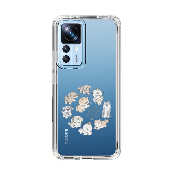Slim Protection Case［ Hello, It's Dog - All Together - Clear ］