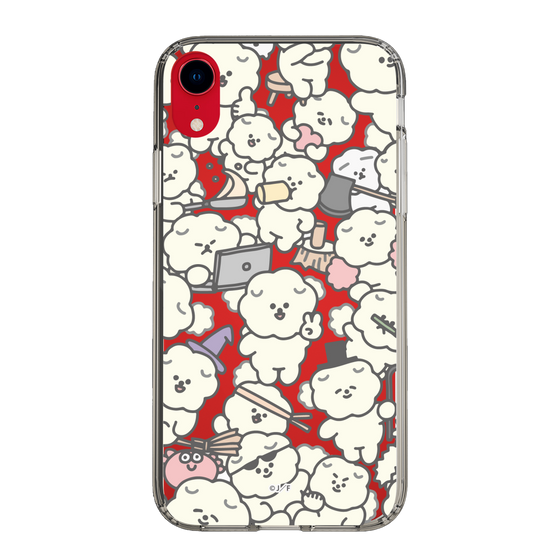 Slim Protection Case［ Mossari Mosao - Fluffy - Clear ］