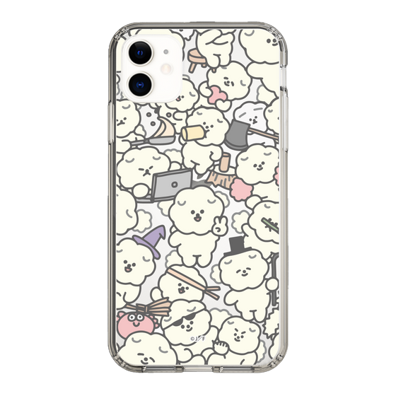 Slim Protection Case［ Mossari Mosao - Fluffy - Clear ］