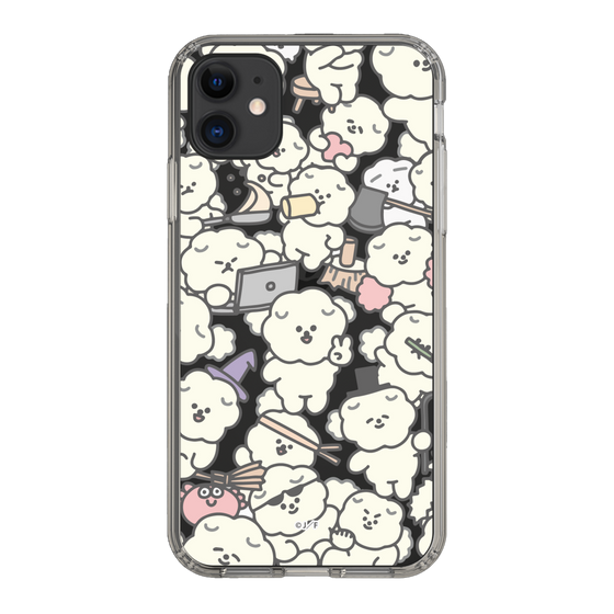 Slim Protection Case［ Mossari Mosao - Fluffy - Clear ］