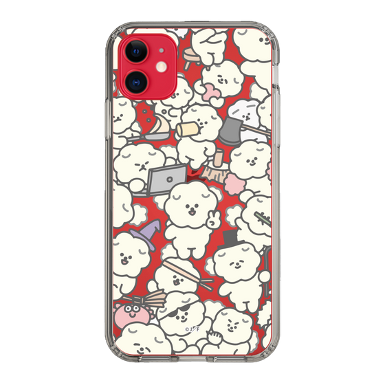 Slim Protection Case［ Mossari Mosao - Fluffy - Clear ］