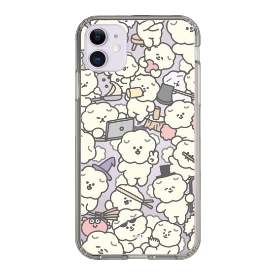Slim Protection Case［ Mossari Mosao - Fluffy - Clear ］