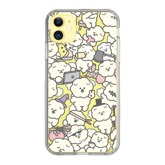 Slim Protection Case［ Mossari Mosao - Fluffy - Clear ］