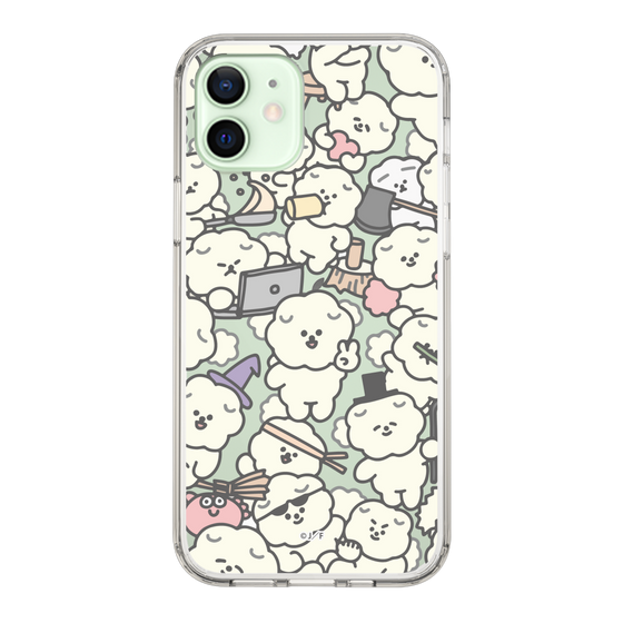 Slim Protection Case［ Mossari Mosao - Fluffy - Clear ］