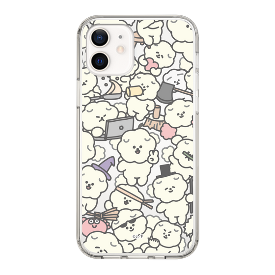 Slim Protection Case［ Mossari Mosao - Fluffy - Clear ］