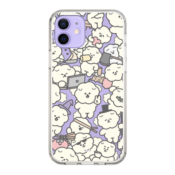 Slim Protection Case［ Mossari Mosao - Fluffy - Clear ］
