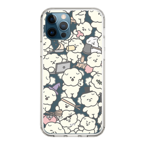 Slim Protection Case［ Mossari Mosao - Fluffy - Clear ］