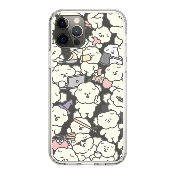 Slim Protection Case［ Mossari Mosao - Fluffy - Clear ］
