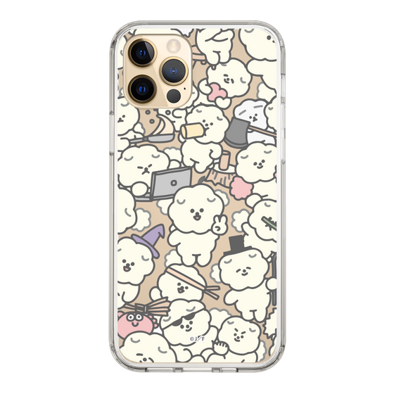 Slim Protection Case［ Mossari Mosao - Fluffy - Clear ］