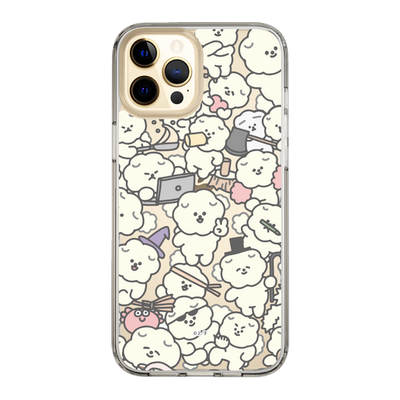 Slim Protection Case［ Mossari Mosao - Fluffy - Clear ］