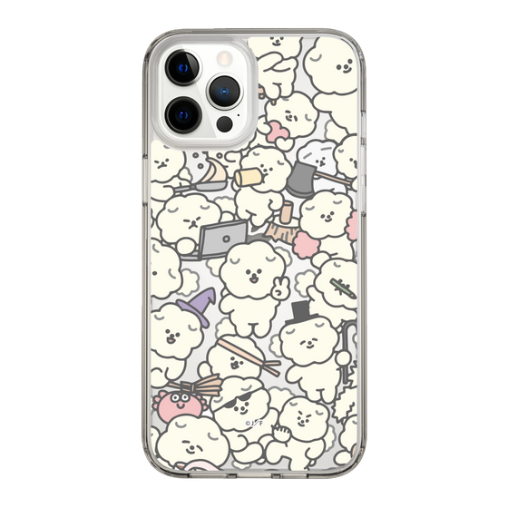 Slim Protection Case［ Mossari Mosao - Fluffy - Clear ］