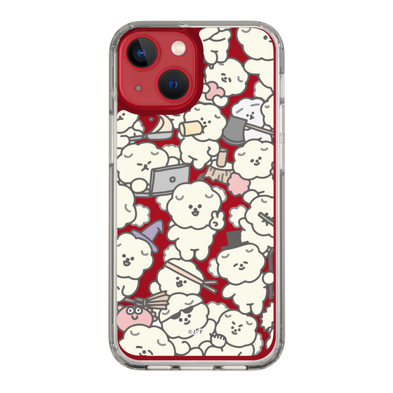 Slim Protection Case［ Mossari Mosao - Fluffy - Clear ］