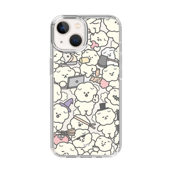 Slim Protection Case［ Mossari Mosao - Fluffy - Clear ］