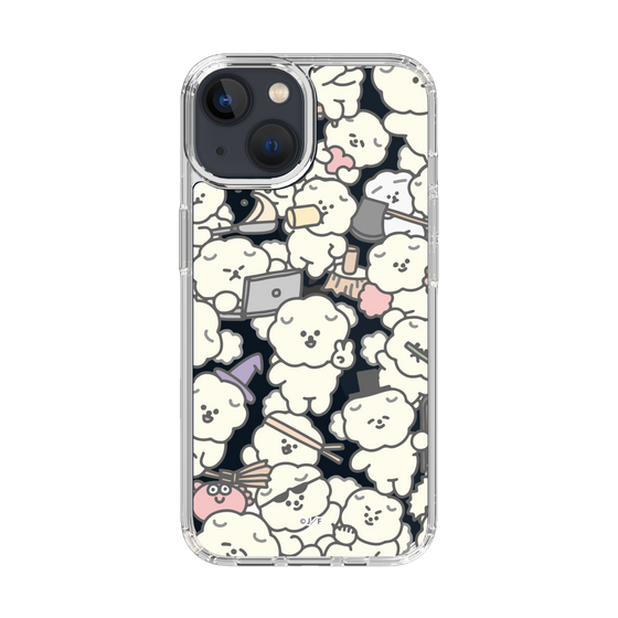 Slim Protection Case［ Mossari Mosao - Fluffy - Clear ］