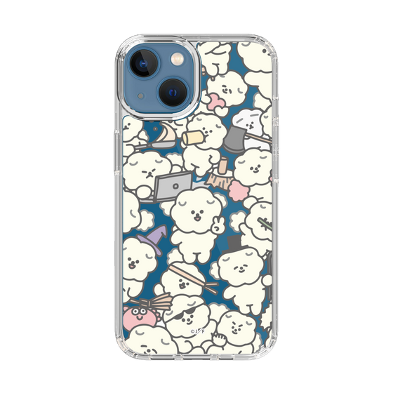 Slim Protection Case［ Mossari Mosao - Fluffy - Clear ］