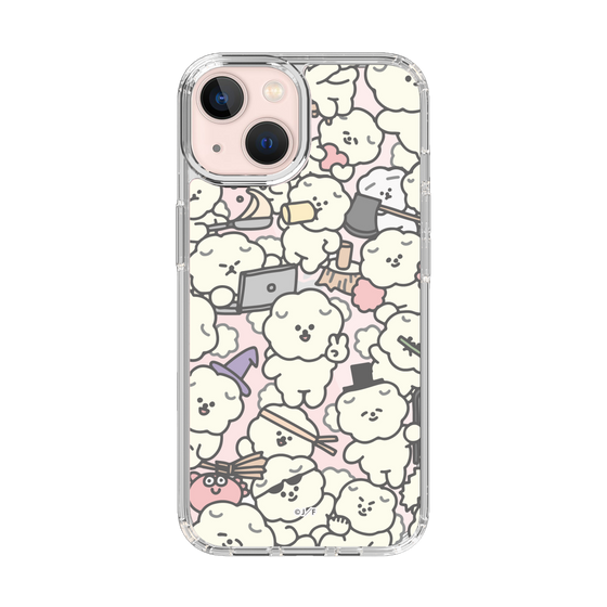 Slim Protection Case［ Mossari Mosao - Fluffy - Clear ］
