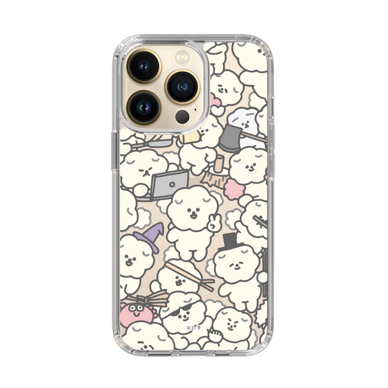 Slim Protection Case［ Mossari Mosao - Fluffy - Clear ］