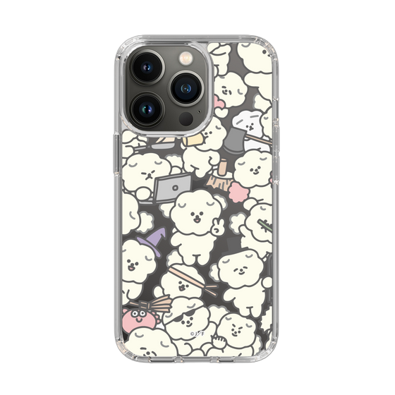 Slim Protection Case［ Mossari Mosao - Fluffy - Clear ］