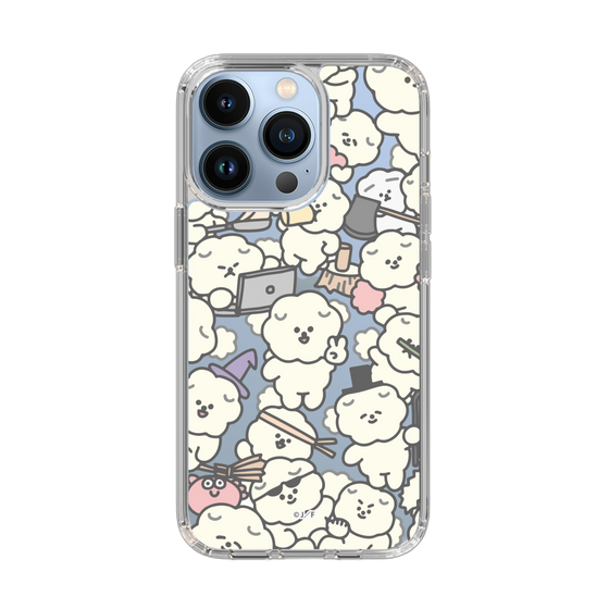 Slim Protection Case［ Mossari Mosao - Fluffy - Clear ］