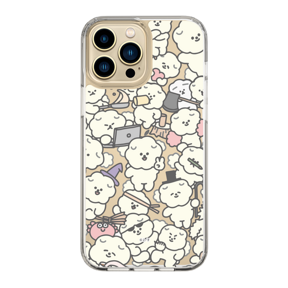 Slim Protection Case［ Mossari Mosao - Fluffy - Clear ］