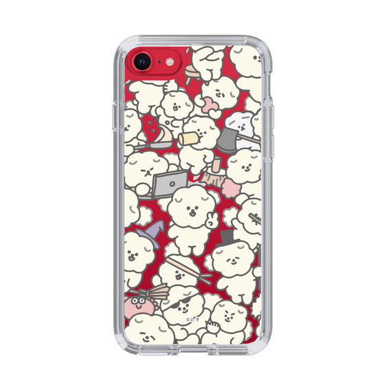Slim Protection Case［ Mossari Mosao - Fluffy - Clear ］