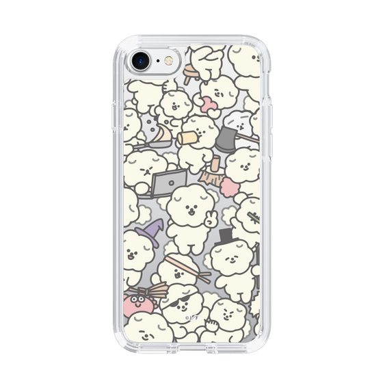 Slim Protection Case［ Mossari Mosao - Fluffy - Clear ］