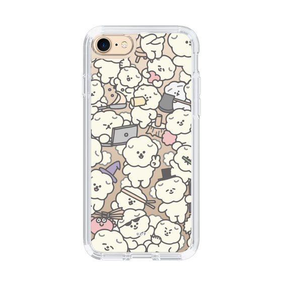 Slim Protection Case［ Mossari Mosao - Fluffy - Clear ］