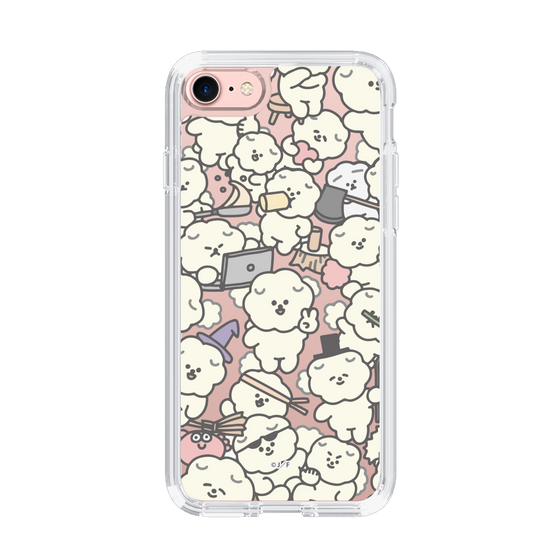 Slim Protection Case［ Mossari Mosao - Fluffy - Clear ］